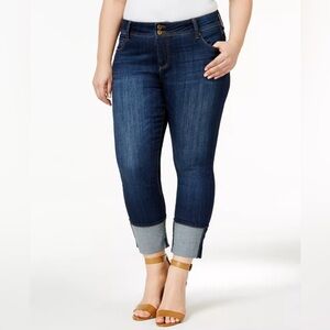 Kut from the Kloth Women’s Dark Blue Ankle Jeans, Sz 12 
98% Cotton. NWOT